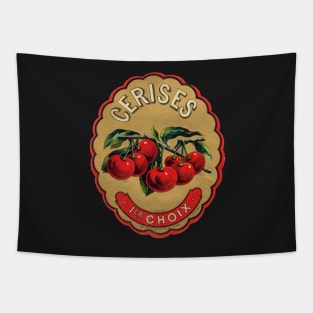 Retro poster - pub - vintage - Cherries - Fruit - Tapestry