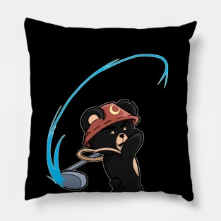 Momo Golf (Tio/Red clay Edition) Pillow