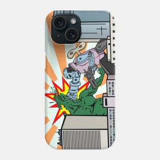 Wind Up Kaiju Fight Phone Case