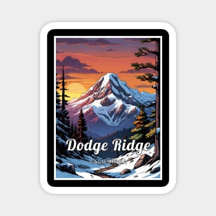Dodge Ridge ski California USA Magnet