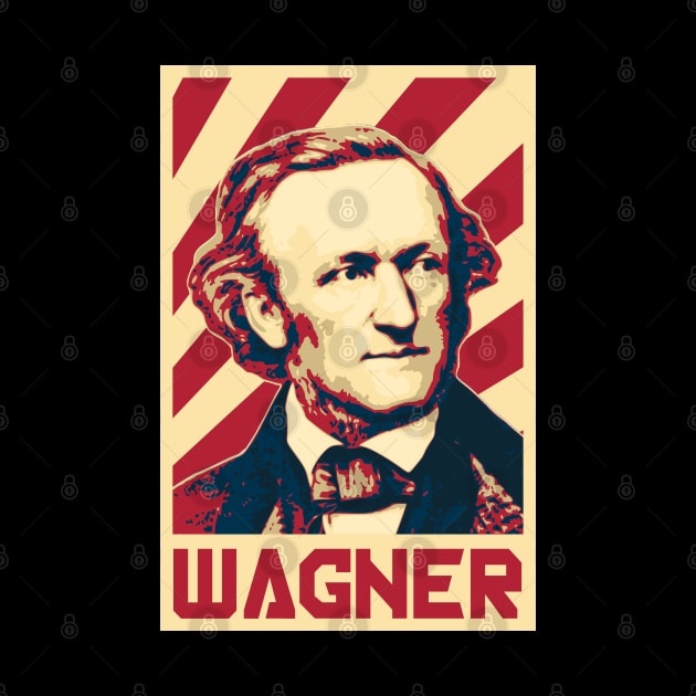 Richard Wagner Retro Propaganda by Nerd_art
