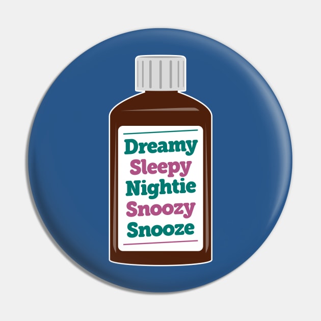 Dreamy Sleepy Nightie Snoozy Snooze Design Pin by Hotshots