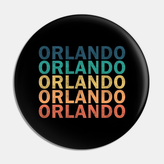 Orlando Name T Shirt - Orlando Vintage Retro Name Gift Item Tee Pin by henrietacharthadfield