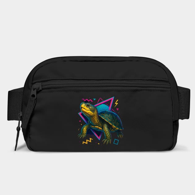 Retro Neon Blandings Turtle by Reptiq's Store