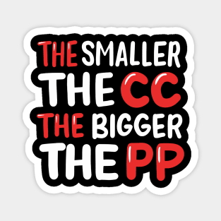 The Smaller The CC The Bigger The PP Magnet