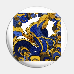 Sea Serpent Pin