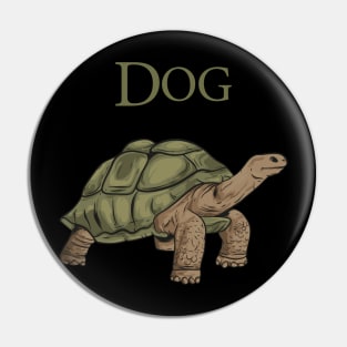 turtle dog Pin