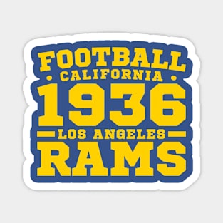 Football California 1963 Los Angeles Rams Magnet