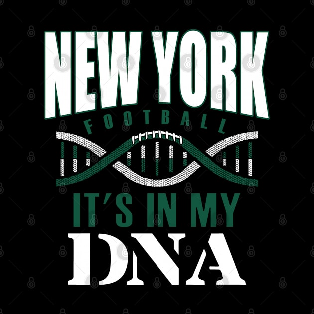 New York Pro Football - Funny DNA Classic Fan by FFFM