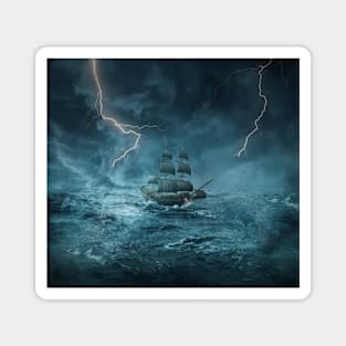 ship into the storm Magnet