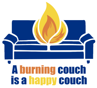 Happy Couch Magnet