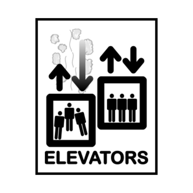 limited edition exclusive elevator sign elevator sign t shirt