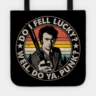 Do I Feel Lucky, Well Do you Punk Vintage Tote