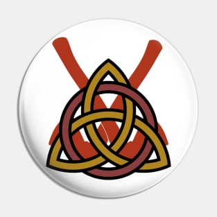 V for viking Pin