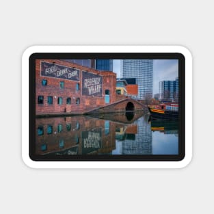 Birmingham canal Photograph Magnet