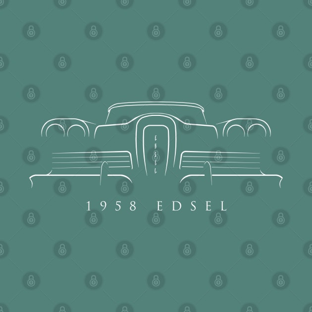 1958 Edsel - stencil by mal_photography