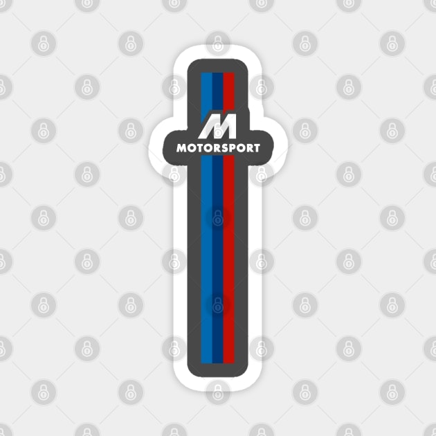 Bmw motorsport m series Magnet by creative.z