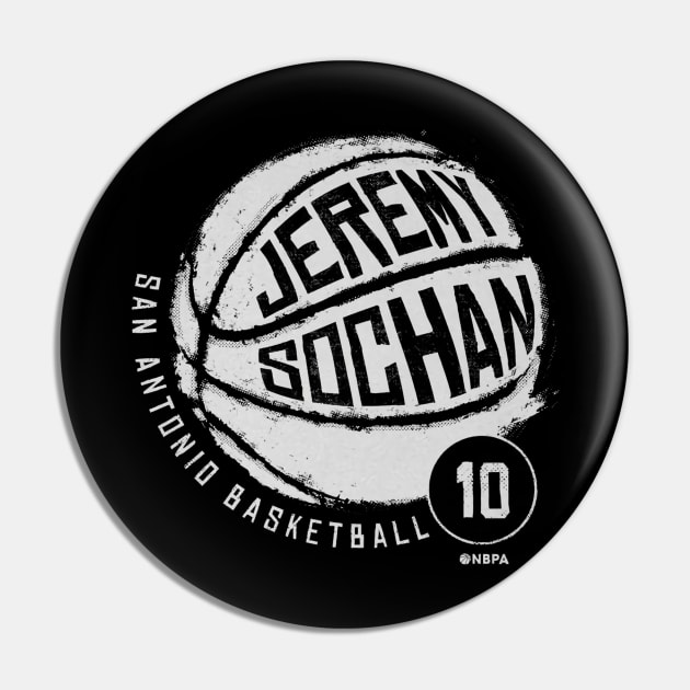 Jeremy Sochan San Antonio Basketball Pin by TodosRigatSot