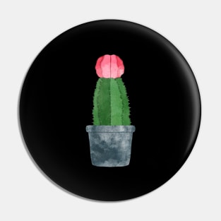 cactus watercolor painting Pin