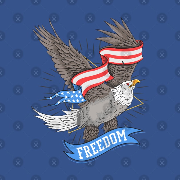 Usa Eagle Freedom by Mako Design 