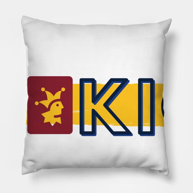 Nikola Jokic Joker Nuggets Tee Pillow by SportsGuyTees