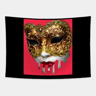 Dripping Mask Tapestry