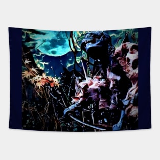 Rise of the undead samurai Tapestry