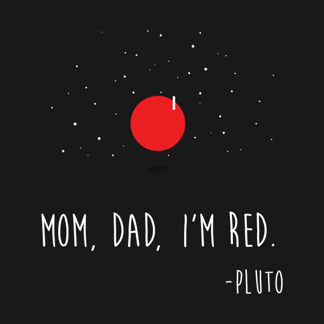 PLUTO IS RED! :O by craycrayowl