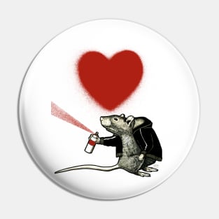 Ratsy Sends His Love Pin