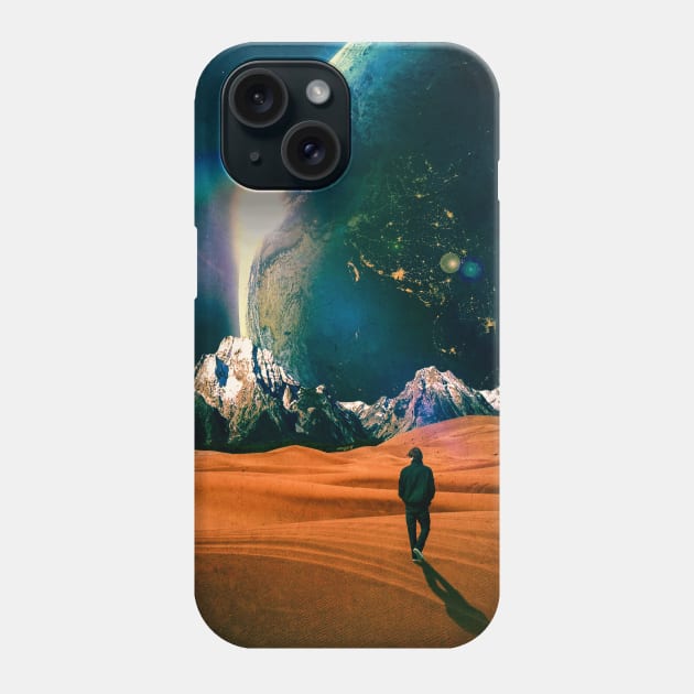 In The Middle Of The Desert Phone Case by SeamlessOo