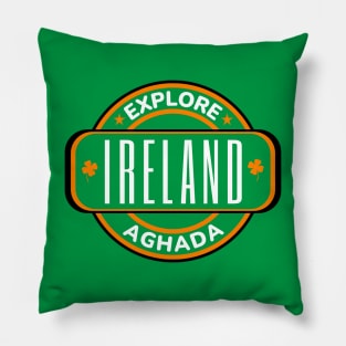 Aghada, Ireland - Irish Town Pillow