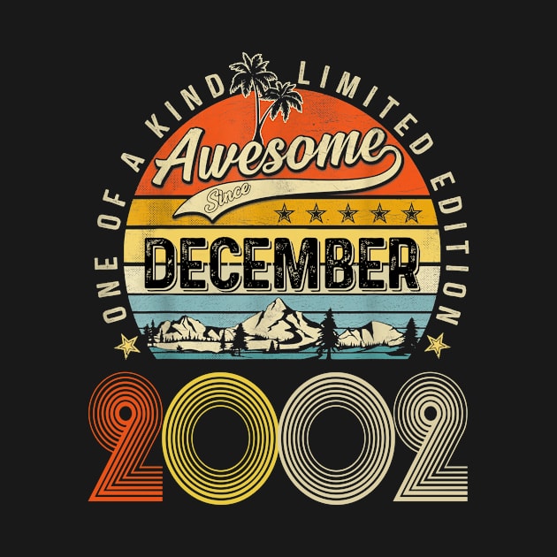 Awesome Since December 2002 Vintage 21st Birthday by Tagliarini Kristi