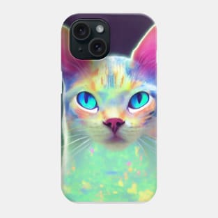 Opal cat Phone Case