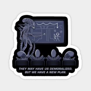 Demoralized Aliens Magnet