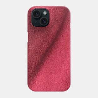 Red textile texture Phone Case