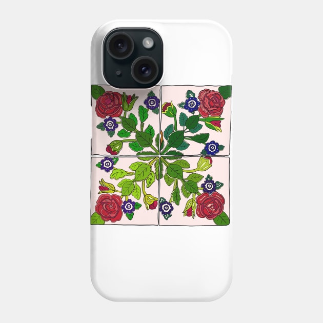 Portuguese Tiles Phone Case by lamaisondulapino