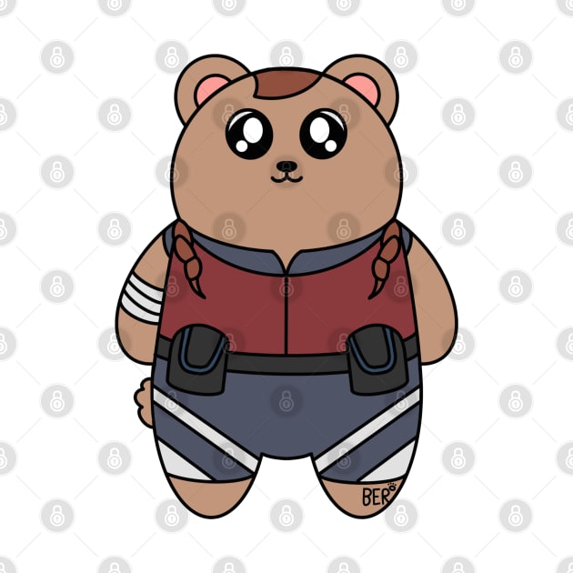 Meg Thomas Bear by SentABearToSpace 