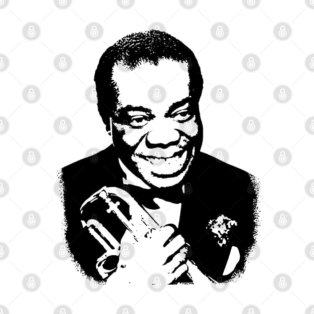 Louis Armstrong Retro by phatvo