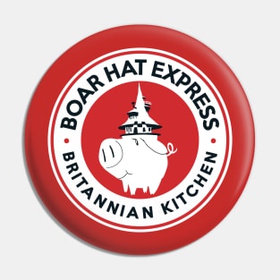 Boar Hat Express Pin