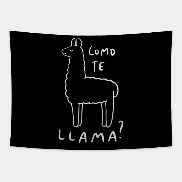 Como Te Llama - Spanish Pun Tapestry by isstgeschichte