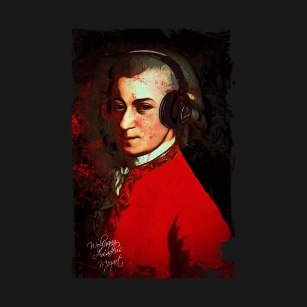 Wolfgang Amadeus Mozart by ElArrogante