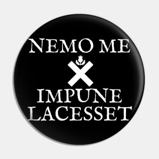 Nemo Me Impune Lacesset Jacobite Rebellion Scotland Shirt Hoodie Sweatshirt Mask Pin