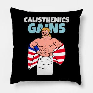 CALISTHENICS GAINS Pillow