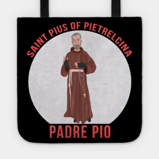 Saint Pius of Pietrelcina Padre Pio Tote