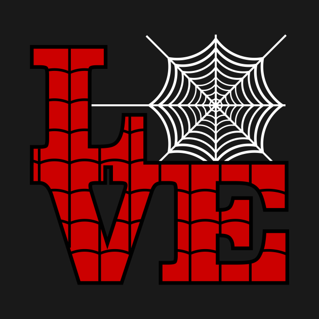 spidey heart shirt