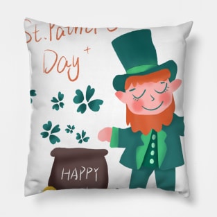 Happy St.Patrick's day Pillow