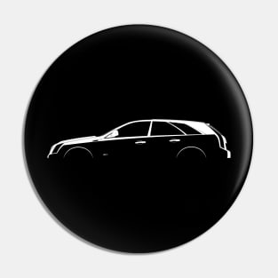 Cadillac CTS-V Sport Wagon (2011) Silhouette Pin