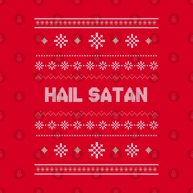 Hail Satan and Happy Holidays by Fiends