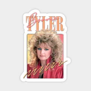 Bonnie Tyler \/\ 80s Aesthetic Fan Art Design Magnet