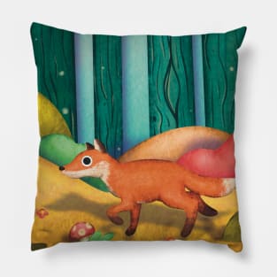 Woodland fox Pillow